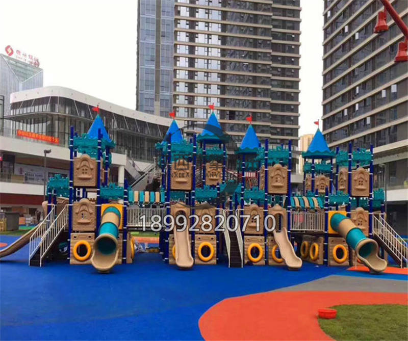 小區(qū)兒童城堡滑梯定制 小區(qū)兒童城堡滑梯定制