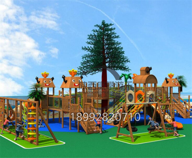 幼兒園木質滑梯 幼兒園木質滑梯